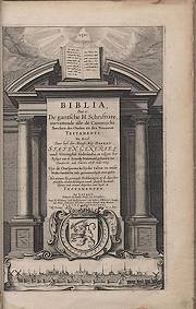 Eerste druk van de Statenvertaling uit 1637 (Bron: NBG)