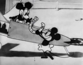 Mickey Mouse  in 'Plane Crazy''