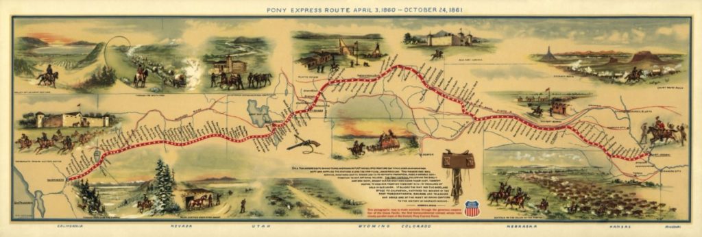 Geïllustreerde route – William Henry Jackson, 1861