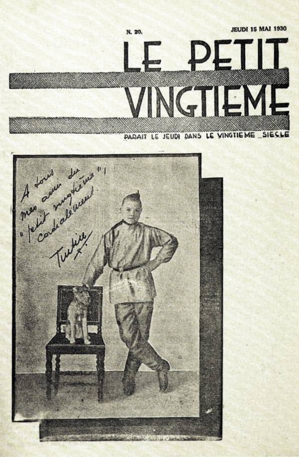 Omslag van Le Petit Vingtième van 15 mei 1930
